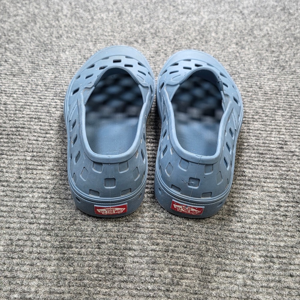 Vans Trek Slip-On Slate Blue Water Shoes Men's Size 9 Checkerboard Cutout - Picture 10 of 10